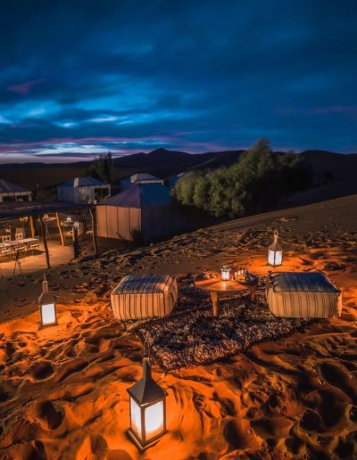 Desert safari camp in morocco